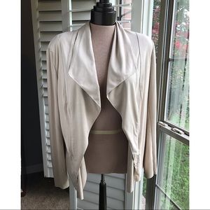Premise Like New Faux Suede Layering Jacket L
